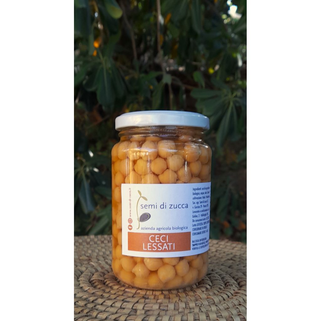 Ceci lessati in acqua e sale 300gr