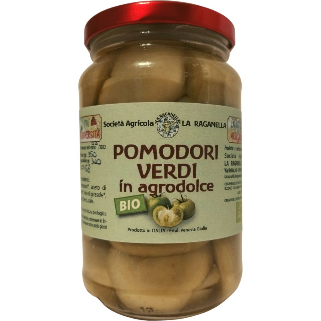 Pomodori verdi in agrodolce 280 g