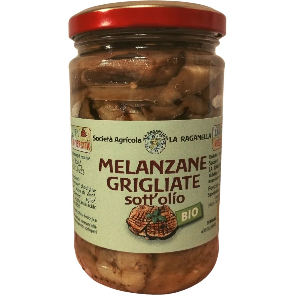 Melanzane grigliate sott'olio 280 g