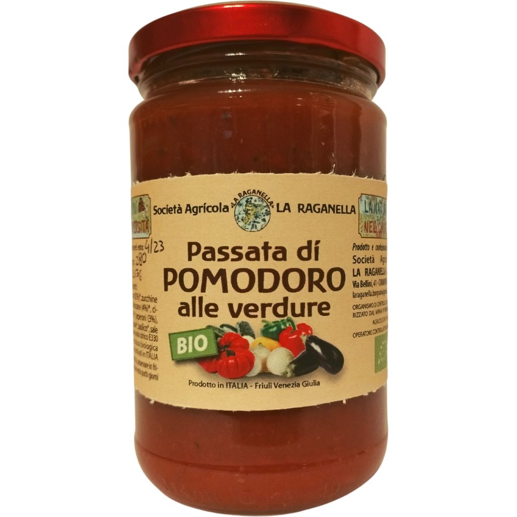 Passata di pomodoro alle verdure piccante