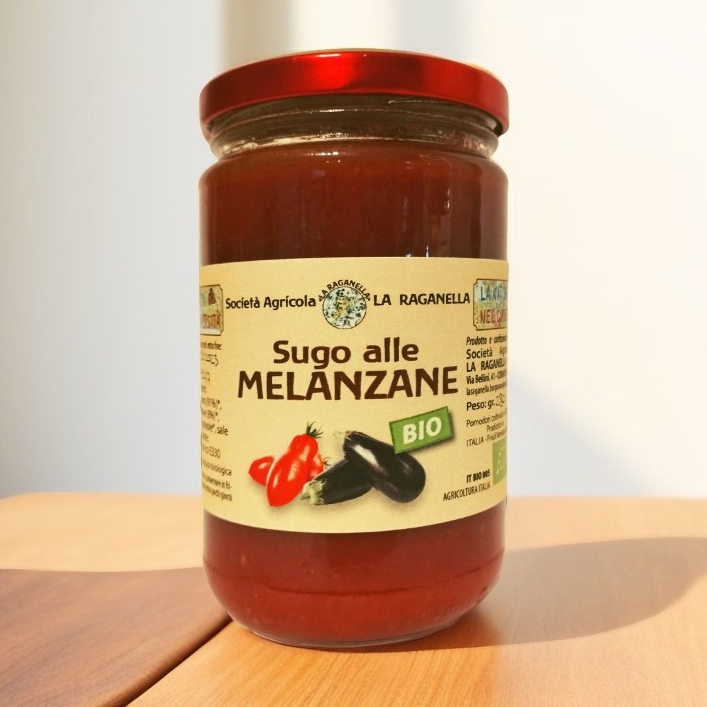 Sugo di pomodoro con melanzane 280 g