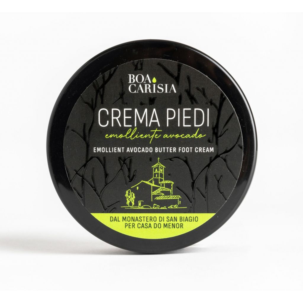 Crema piedi emoliente all'avocado 100 ml - linea Boa Carisia