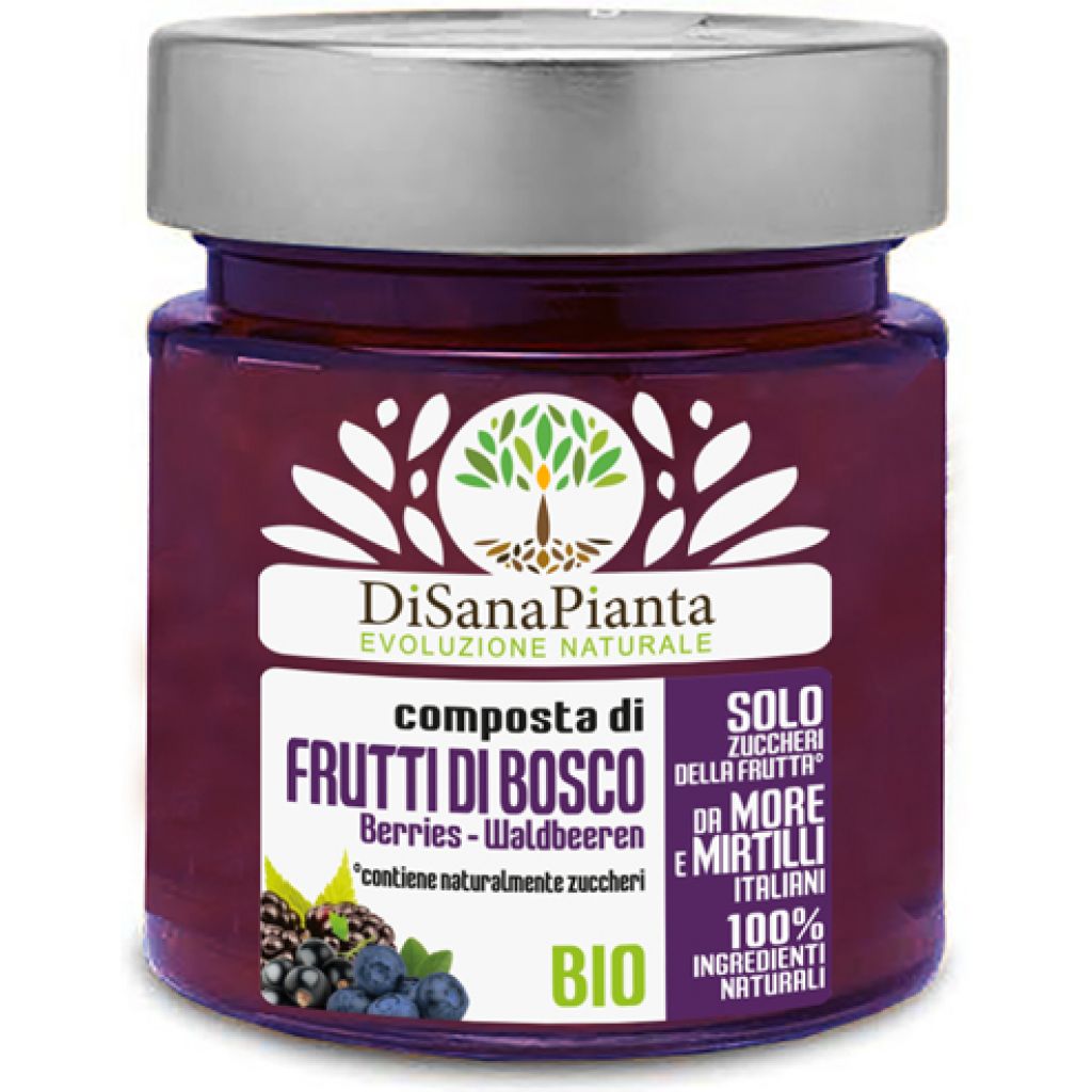 COMPOSTA BIO FRUTTI DI BOSCO 200g