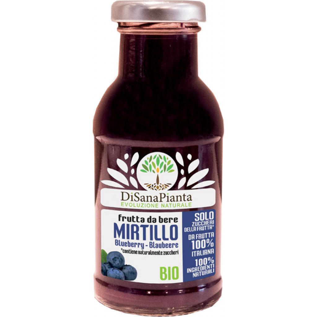 SUCCO BIO MIRTILLO 100% frutta 200ml