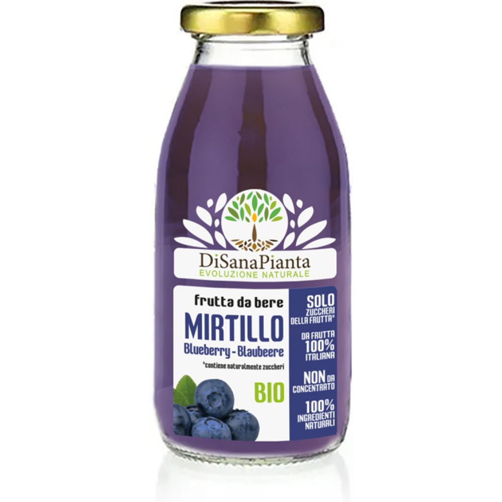 SUCCO BIO MIRTILLO 100% frutta 500ml