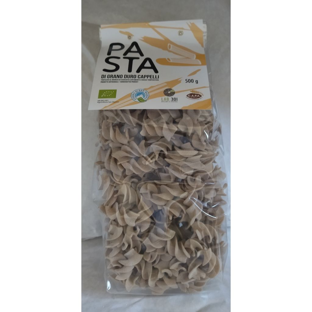 RUSTICI di semola di grano duro biologico senatore cappelli 500g.