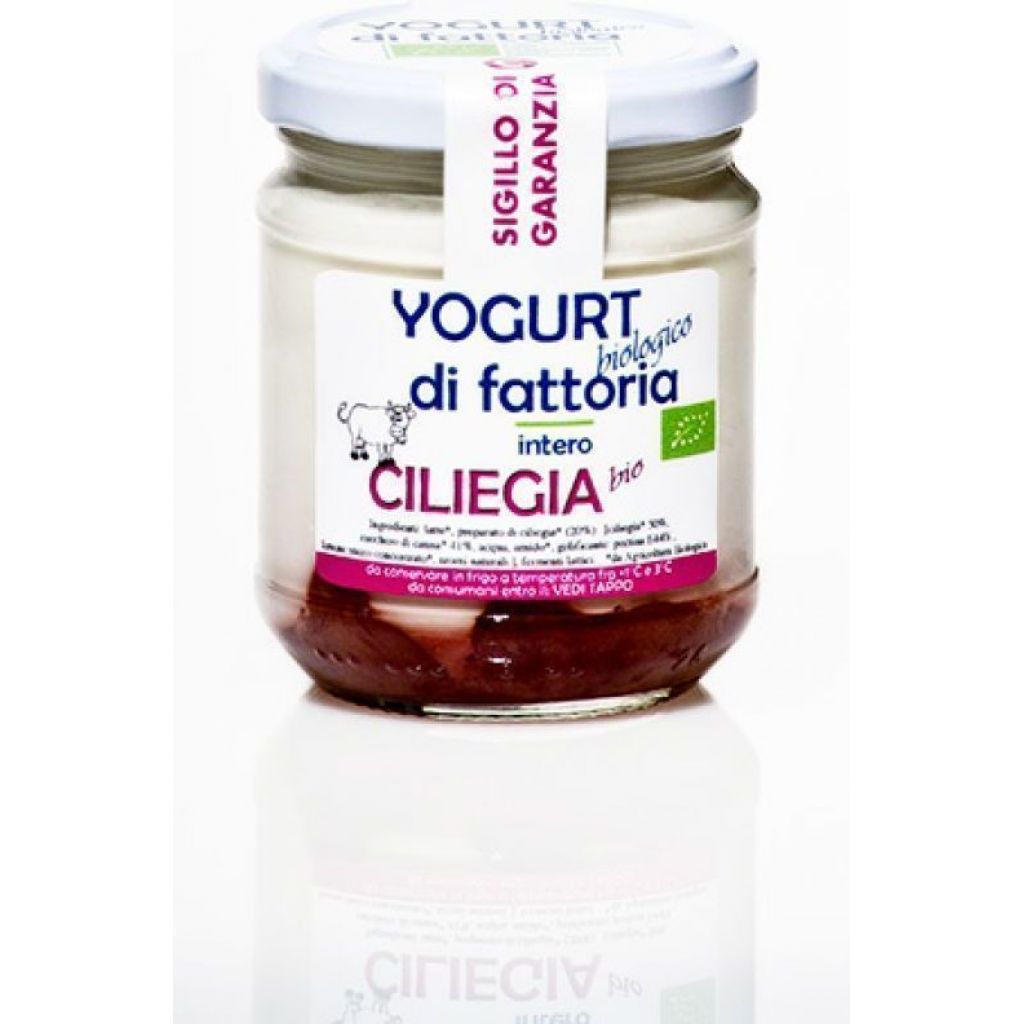 Yogurt ciliegia - 300 gr BIO