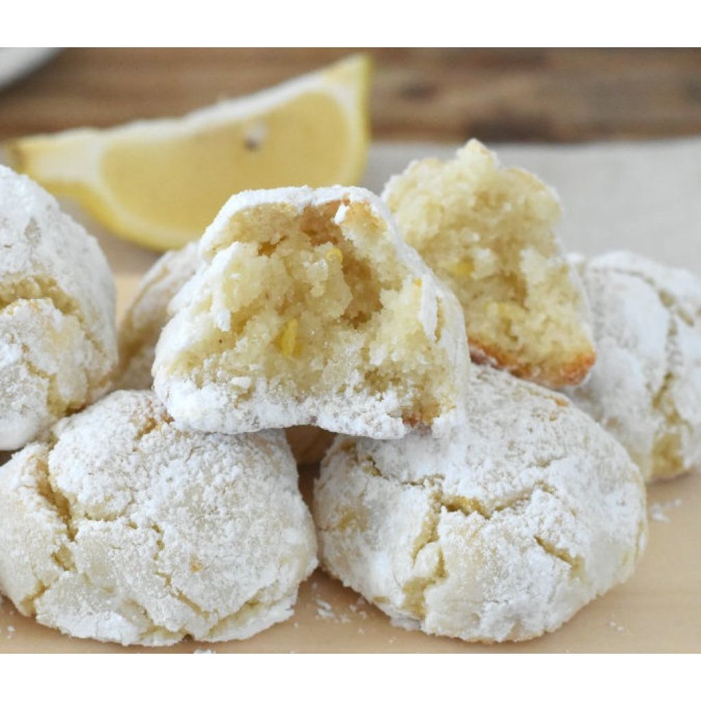 Sicilian shortbread almond cookies - 500 gr (Envelopes individually packaged)