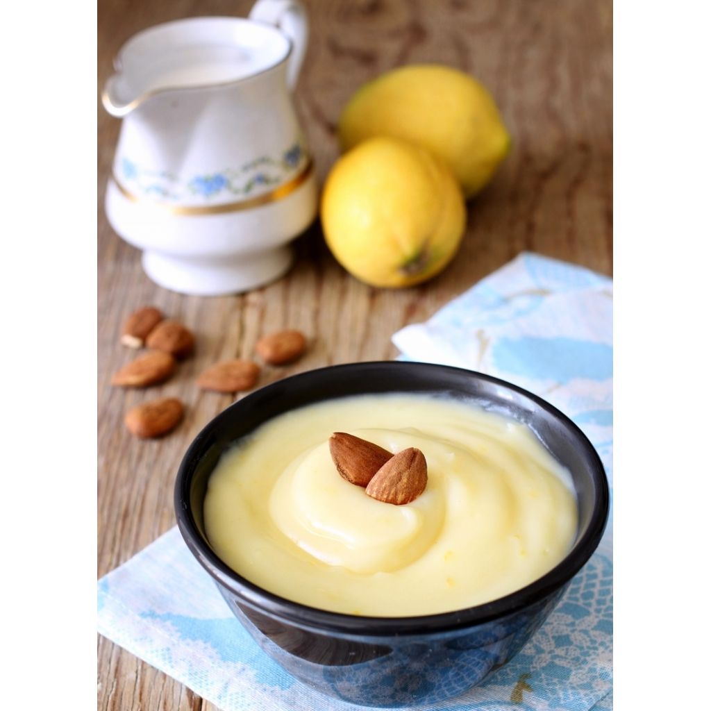 Sicilian almond spreadable cream lemon flavored - 220 g