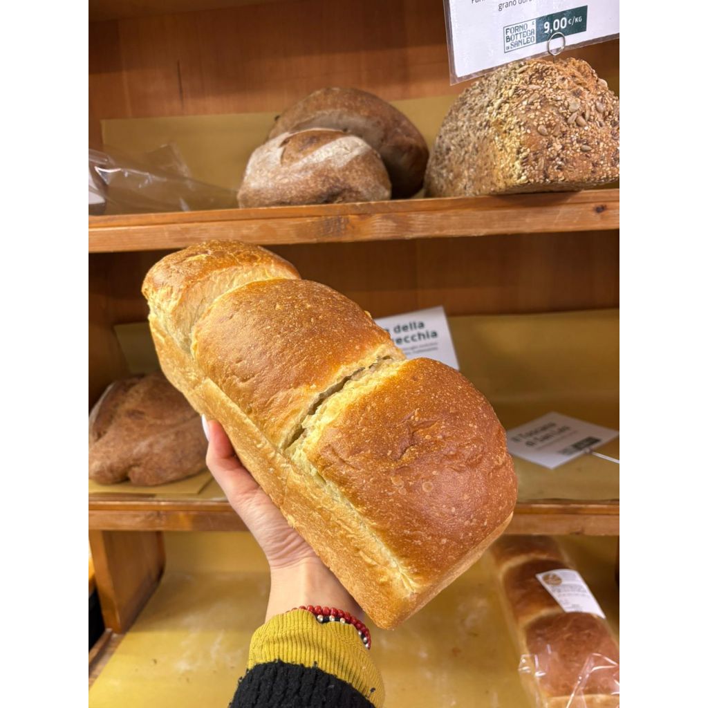 PANE AL LATTE IN CASSETTA (500gr)