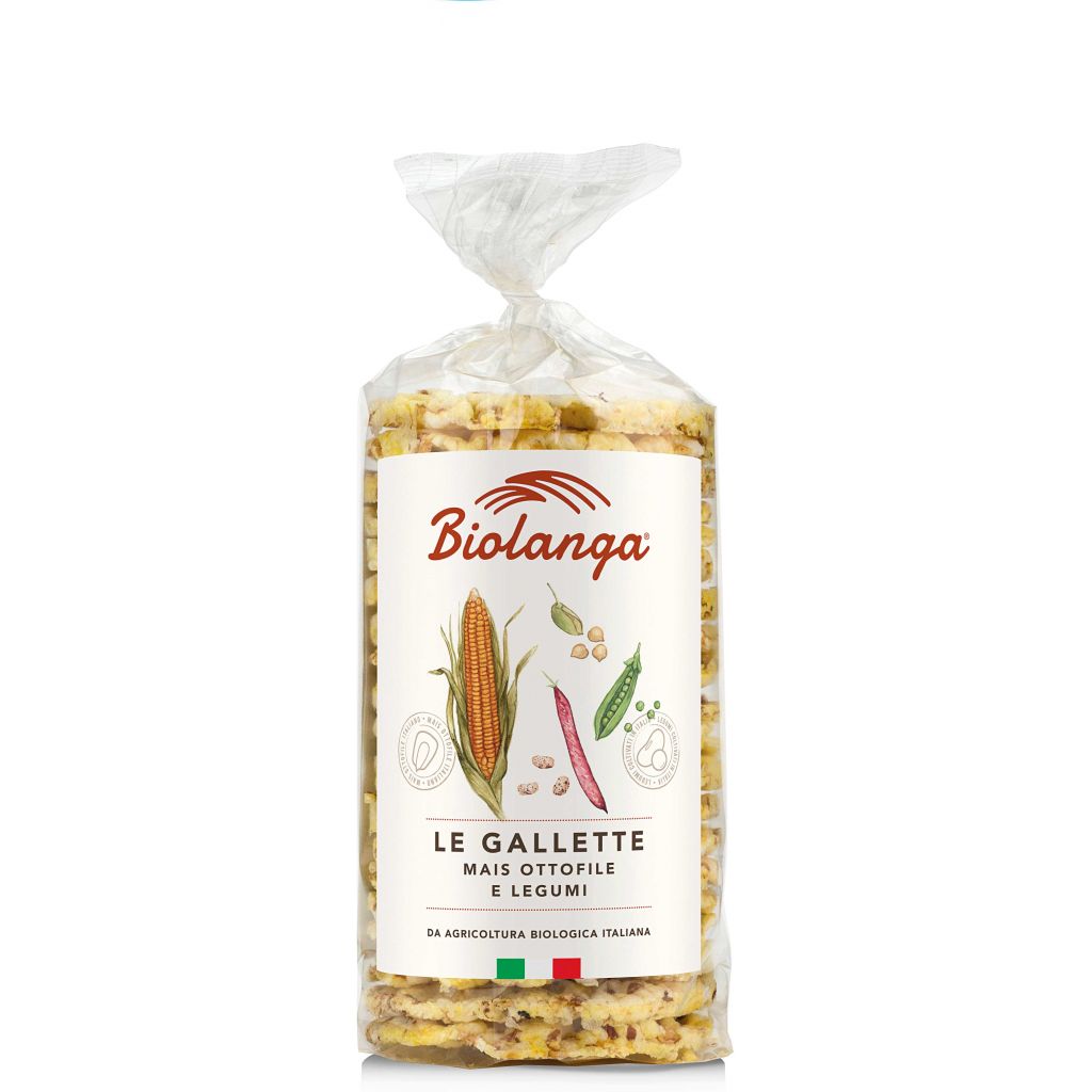 Gallette mais e legumi bio 100 g