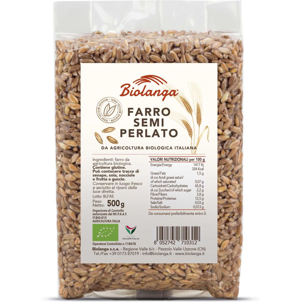 Farro semiperlato bio ATM 500g