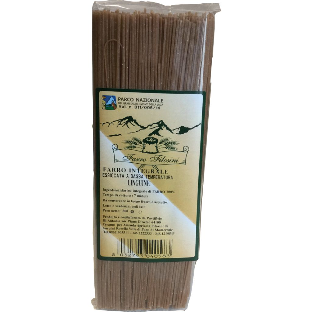 Pasta di farro LINGUINE - confezione 500 g Filosini