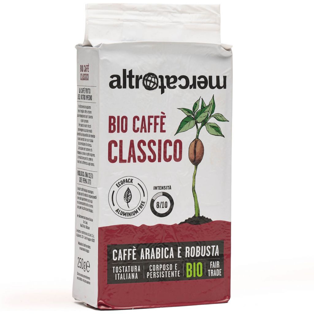 Caffè miscela Biocaffè classico - macinato moka - bio - 250g