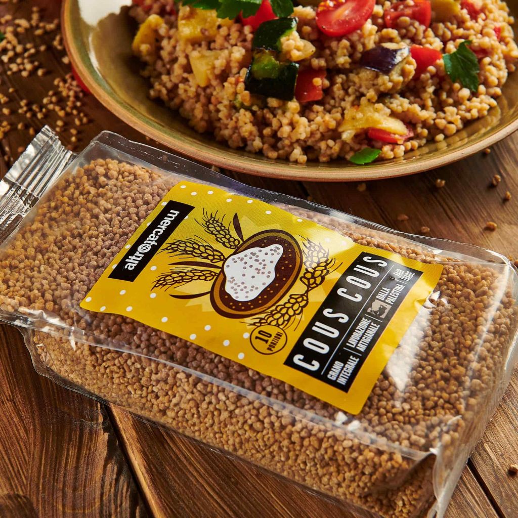 Cous cous di frumento integrale Palestina - 1 kg