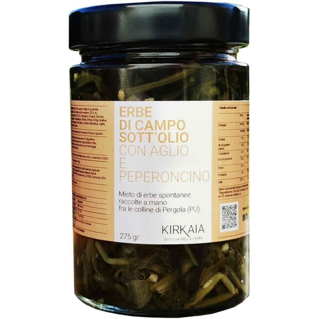 Erbe di campo sott'olio 300 g