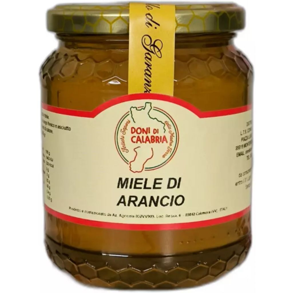 Miele di Arancio Artigianale - Non Pastorizzato - Vasetto da 500g