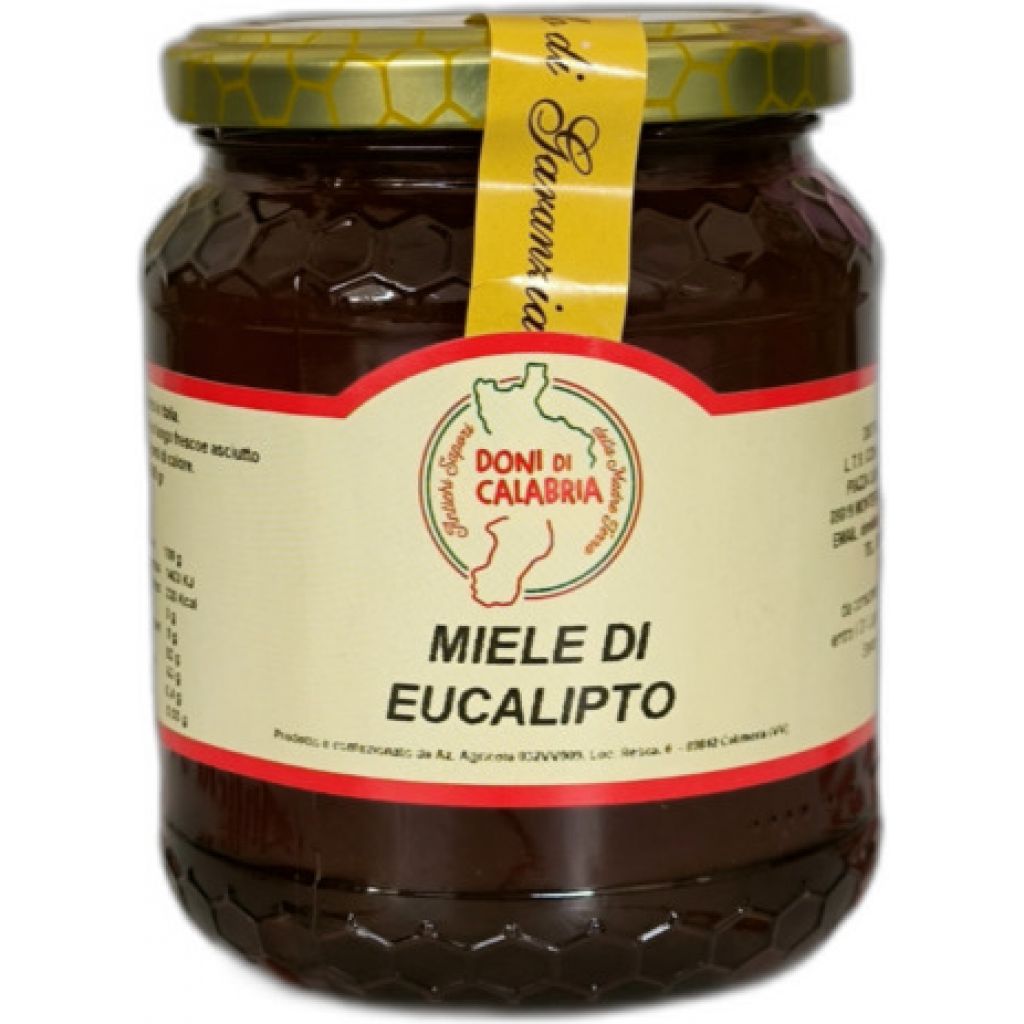 Miele di Eucalipto Artigianale - Non Pastorizzato - Vasetto da 500g