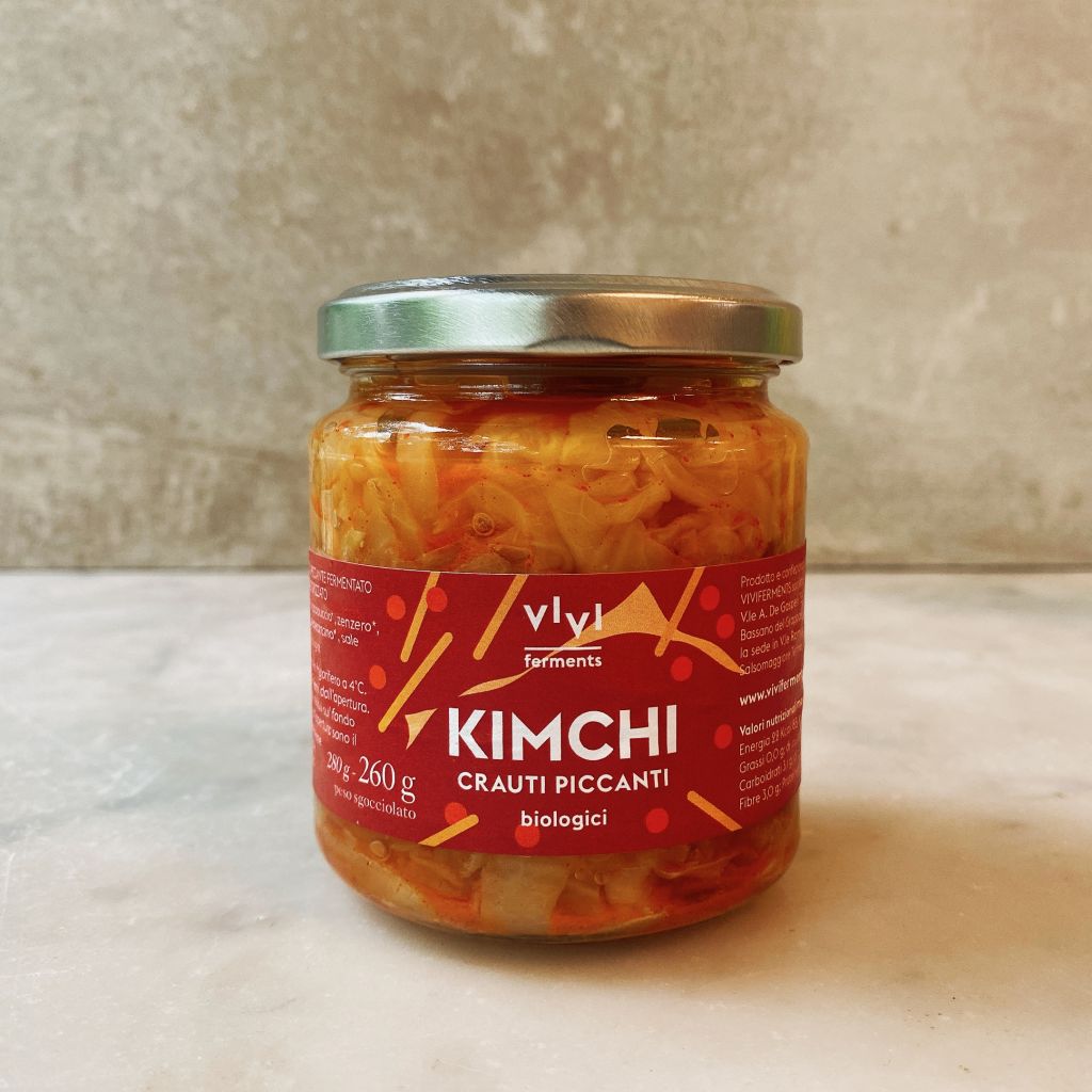 Kimchi. Crauti piccanti biologici