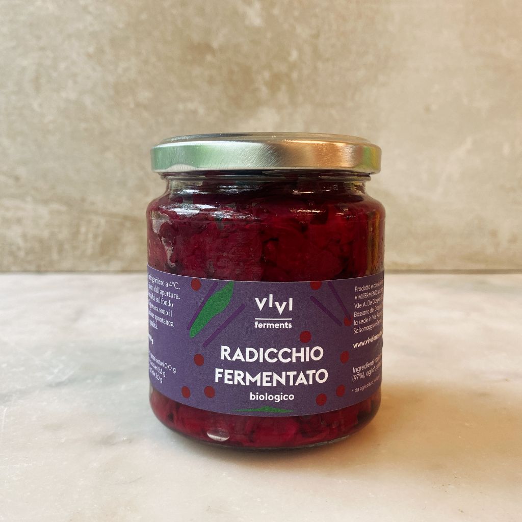 Radicchio fermentato biologico