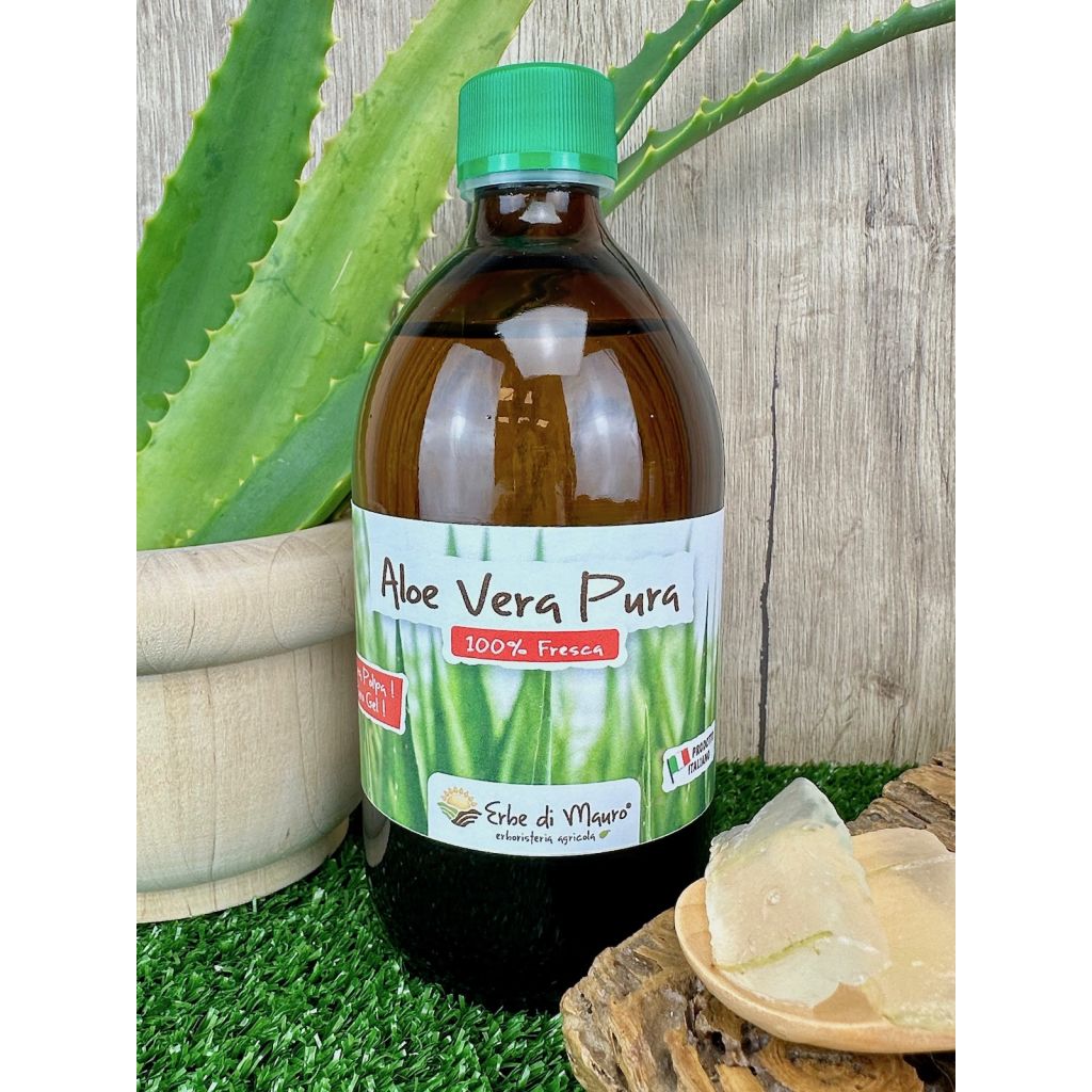 Aloe Vera Pura, polpa estratto a freddo