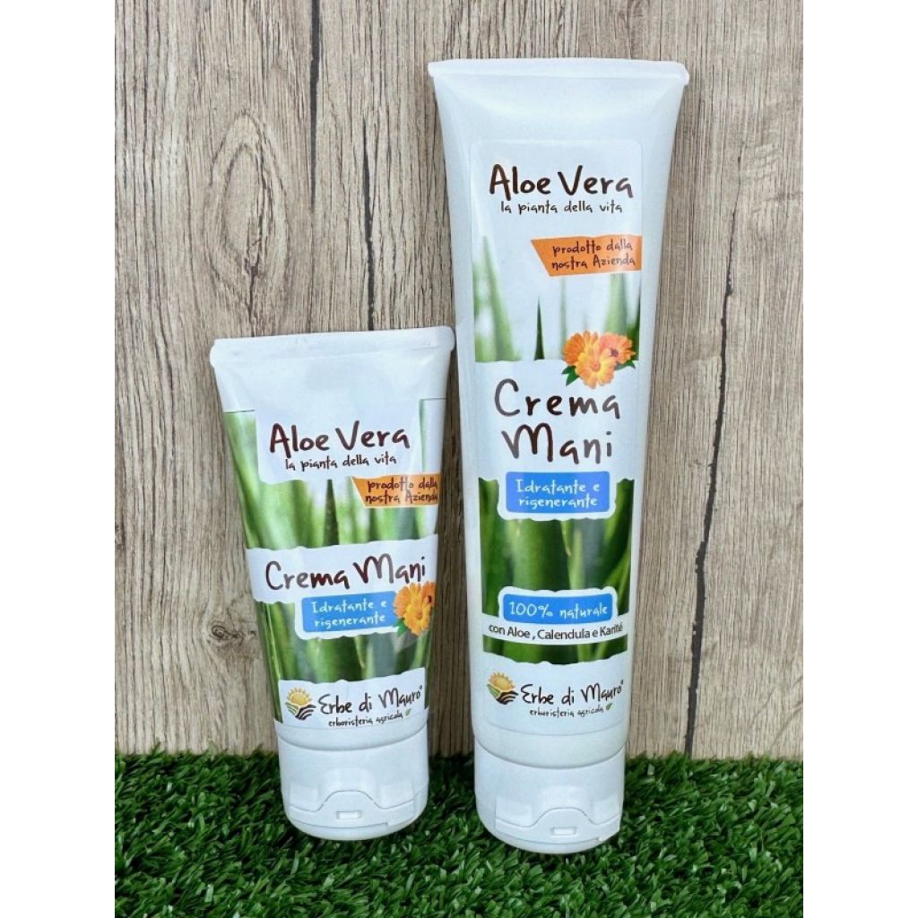 Crema Mani all'Aloe Vera, burro di Karité e Calendula 50ml