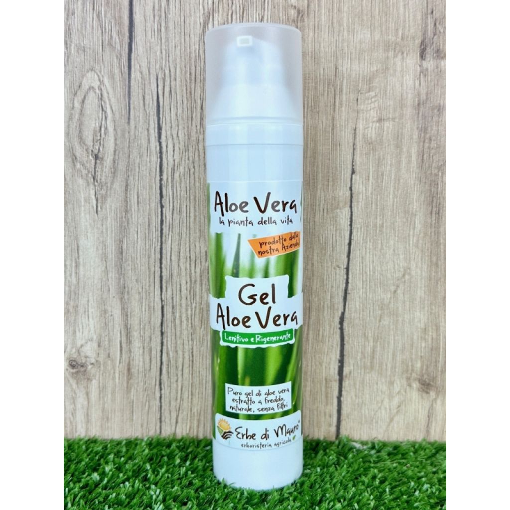 Gel di Aloe Vera puro, lenitivo e rigenerante