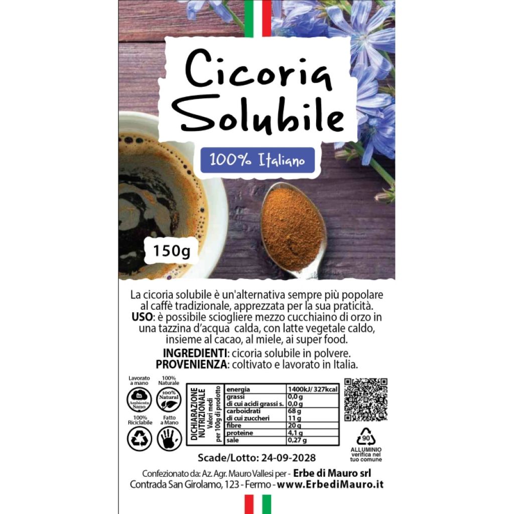 Caffè di cicoria solubile