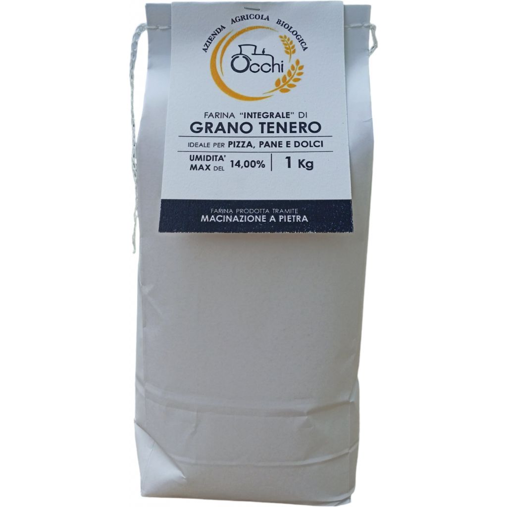 Farina di grano tenero integrale (1kg)