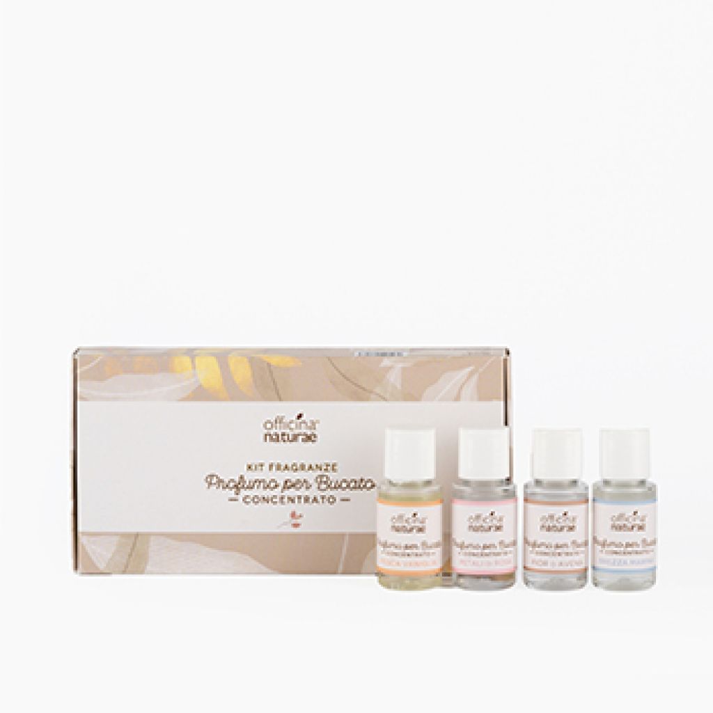 KIT 4 FRAGRANZE PROFUMO PER BUCATO CONCENTRATO 4 FRAGRANZE: Fior d'Avena, Petali di Rosa, Pesca Vani