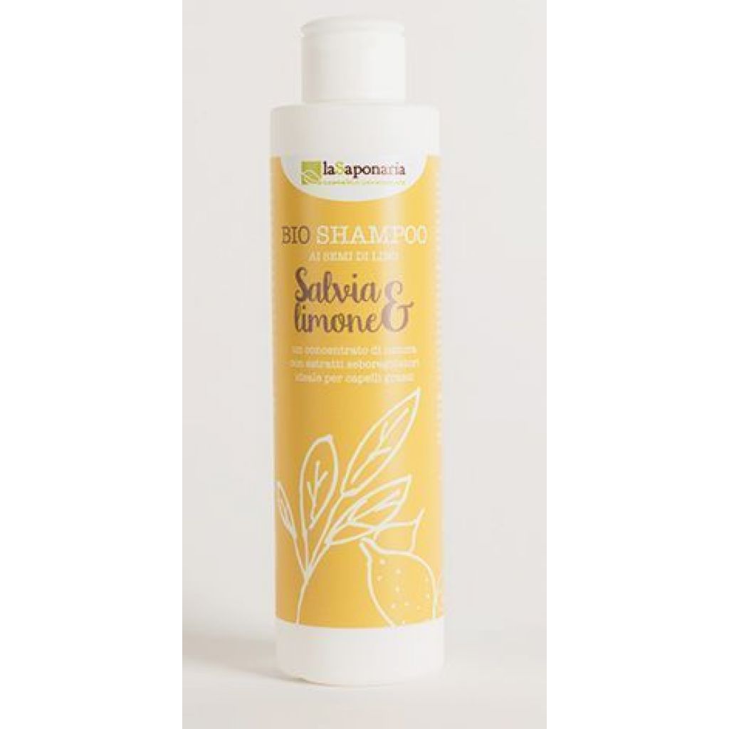 Shampoo riequilibrante SALVIA BIO E LIMONE 200 ml