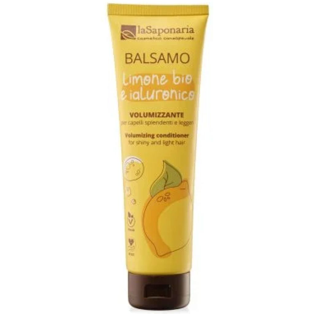 Balsamo volumizzante LIMONE BIO E IALURONICO (150 ml)