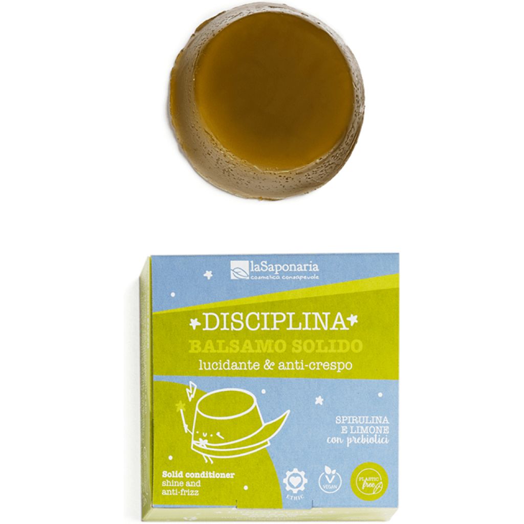 Balsamo solido bio Disciplina - lucidante BARDANA BIO E SPIRULINA 40 g