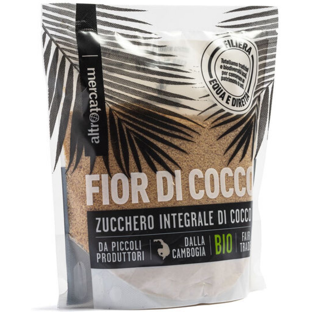 ZUCCHERO INTEGRALE DI COCCO FIOR DI COCCO - BIO 250 g