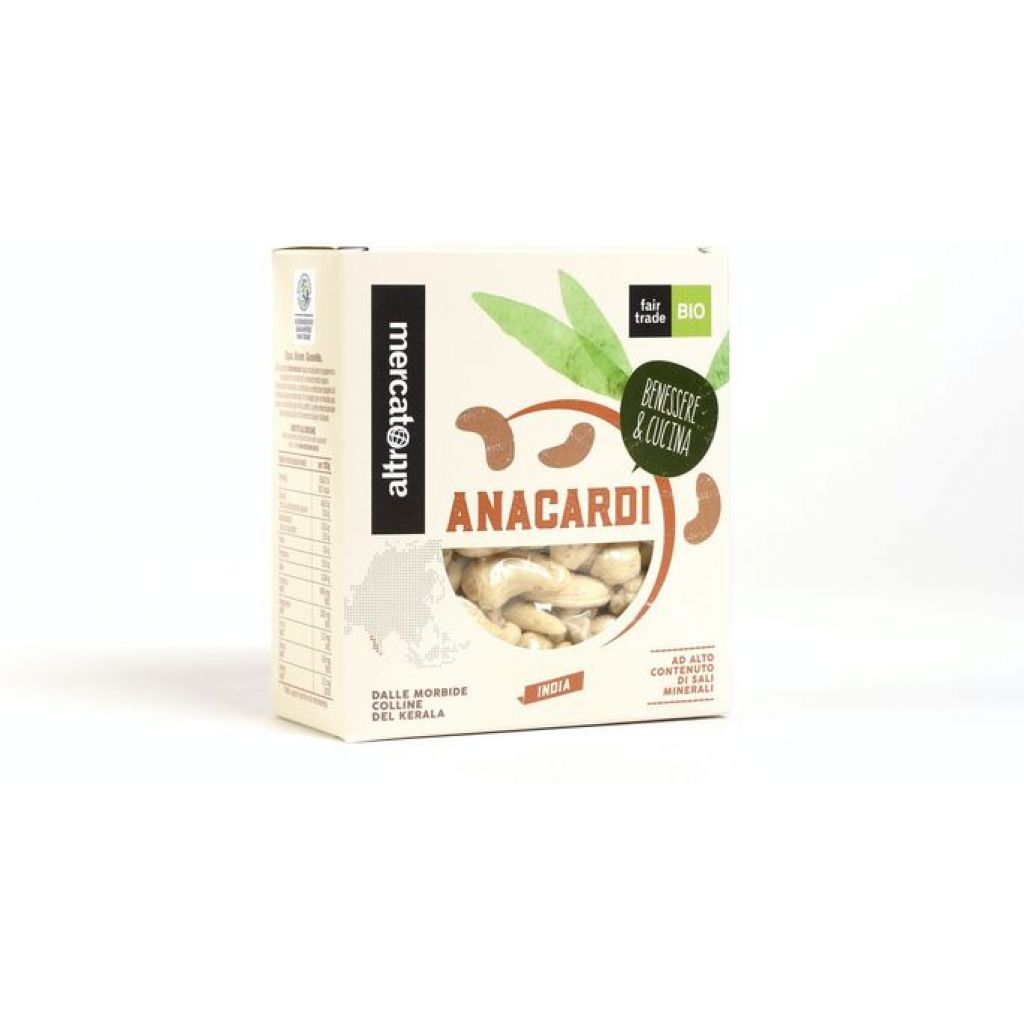 Anacardi al naturale Altromercato - 150 g.