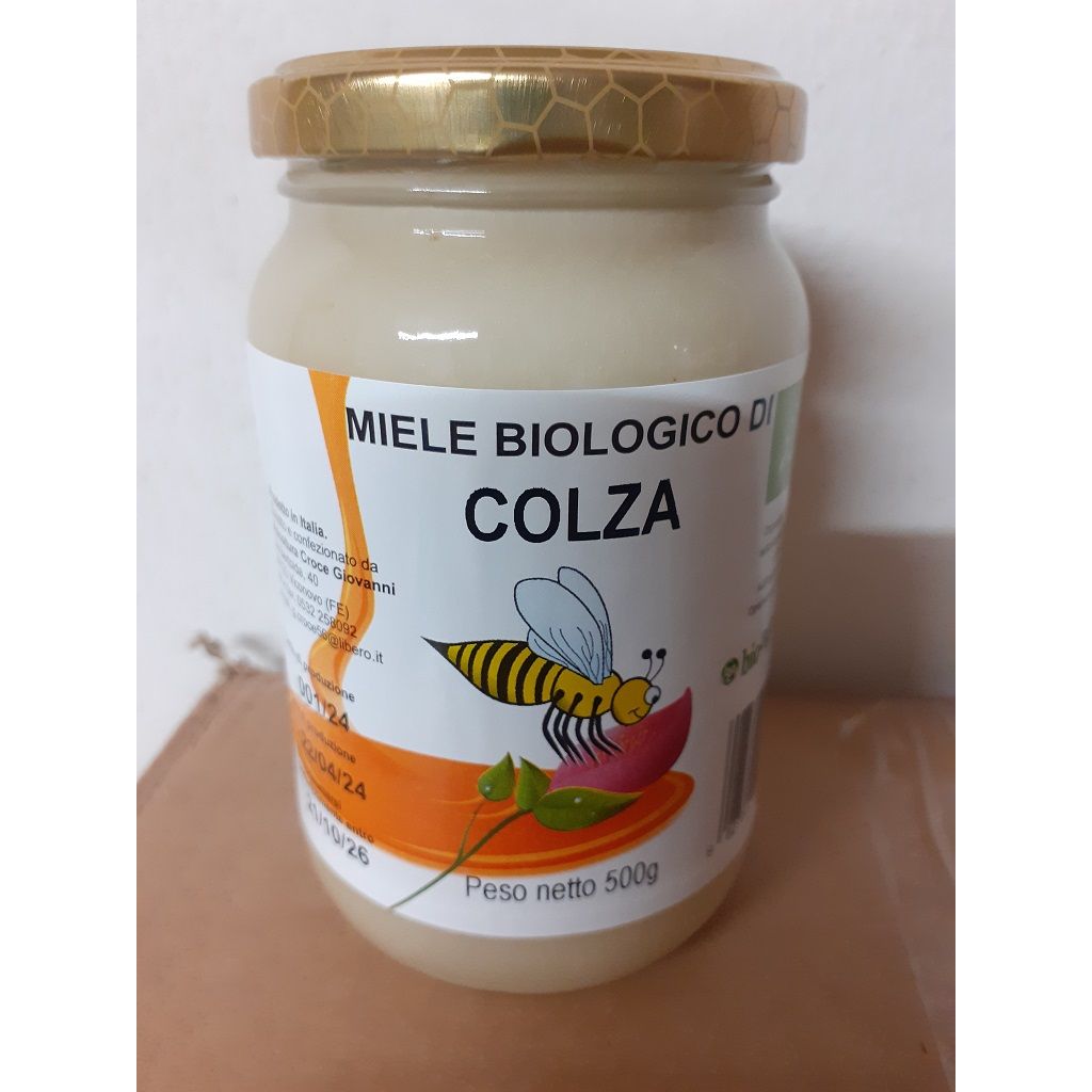 Vasetto Miele Colza bio 500 g