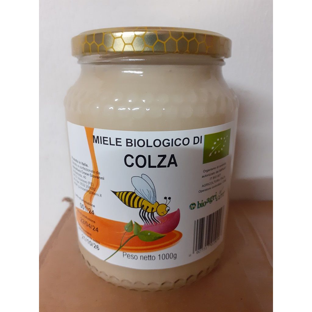 Vasetto Miele Colza bio 1000 g